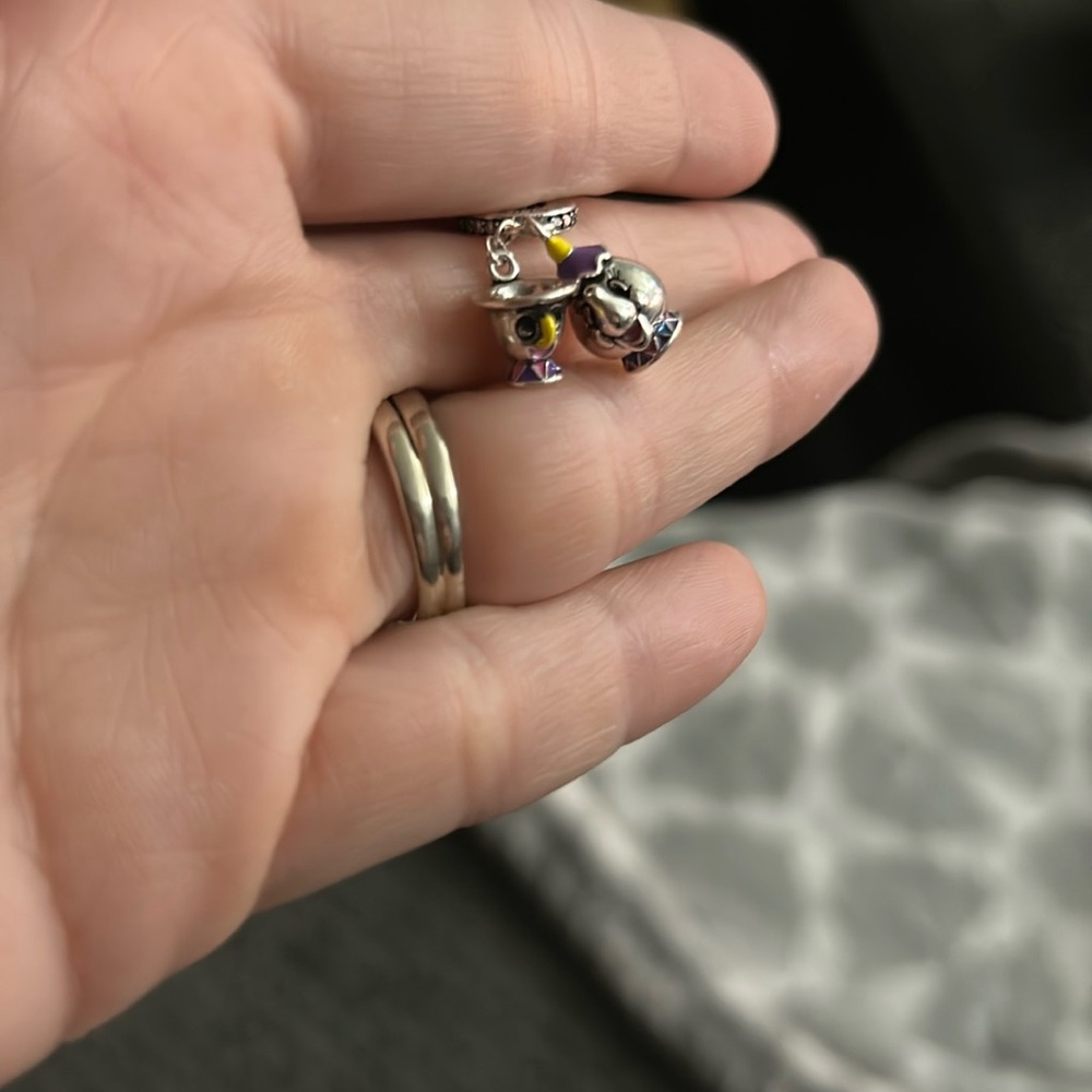 Mrs. Potts & Chip Silver Charm